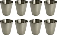 8er Set Schnapsgläser 2cl | Pinnchen Shotgläser | Shot Glas Stamper | Schnaps-Becher Partygläser