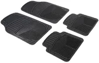 Benutzerdefinierte Doppelschicht Auto Fußmatten für 95% Autos Teppich  Matten,Auto-Fußmatten Allwetter wasserdicht und rutschfest(Schwarz Rot +  Schwarz) : : Auto & Motorrad