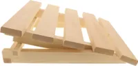 Kopfstütze für die Sauna, höhenverstellbar aus Holz 40 cm