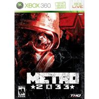 THQ Metro 2033, Xbox 360, FPS (First Person Shooter), M (Reif)