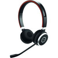 Jabra Evolve 65 SE/Stereo/BT/bezprzewodowe/czarno-czerwone