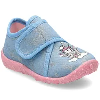 superfit Kinder  Hausschuhe blau Gr. 21