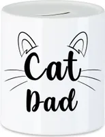 Cat Dad Spardose Katzen-Papa Geschenk Katzenliebhaber Katzenbesitzer Katzen Kätzchen