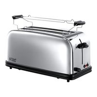 RUSSELL HOBBS Toaster Sandwichtoaster Victory Four Slice Long Slot 1600 W