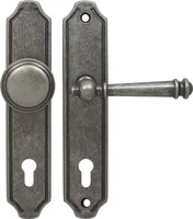 Haustür Schutzbeschlag Kos LS Antik Iron HS 92 mm Kn - Dr Türdrücker