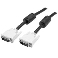 StarTech.com 5m DVI-D Dual Link Kabel (Stecker/Stecker) - DVI Dual Link Monitorkabel - 5 m - DVI-D - DVI-D - Männlich - Männlich - Schwarz