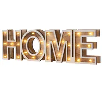 LED stolní dekorativní svítidlo Globo 29975 Home 28x0,06 W hnědé