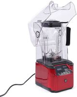 2,2l mixér 2200W Smoothie mixér Zvukotěsný mixér Smoothie Maker Vysoce výkonný mixér Mlýnek Kuchyňský mixér Mixér na led Vertikální mixér Červená zástrčka EU