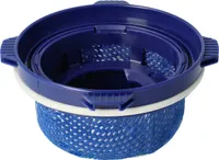vhbw Staubsaugerfilter kompatibel mit Samsung Jet 70, 60, 75, 70+, 75+ Staubsauger - Abluftfilter Blau