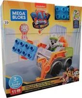 Mega Bloks Tlapková patrola Film Rocky Recyklační popelářské auto Stavebnice s 11 dílky včetně figurky GYH93