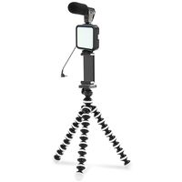 KIT-03LM Vlogging Kit für Smartphone, DSLR, spiegellose Kameras, Camcorder