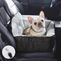 Hundesitz Auto kleine Hunde,Hundeautositz Hundesitz mit Stabil Sicherheitsgurt und Aufbewahrungstasche,wasserdichter und waschbarer Hundesitz Auto für