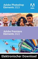 Adobe Photoshop Elements & Premiere Elements 2023 Software Vollversion (PKC)
