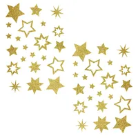 1000 Stück - Sticker Sterne Aufkleber Klebesterne Bunt - 15mm, 5