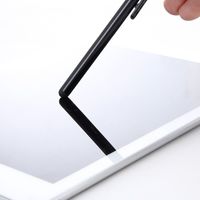 1x Stylus Stift Touchpen Eingabestift Touch Pen Universal Touchstift für iPhone iPad Samsung und alle Smartphones Handy Tablet mit kapazitiven Touchscreen schwarz