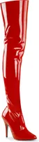 SEDUCE-3010 Damen Boots von Pleaser, Rot  , EU 38, US 8