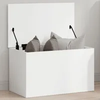 vidaXL Truhe Weiß 60x35x35 cm Holzwerkstoff