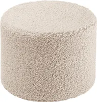 Wigiwama Pouffe / Sitzhocker, Farbe:Biscuit