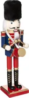Weihnachtsfigur Nussknacker, Holz, 25 cm