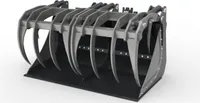 Joma-Tech Powergrip Greifschaufel mit Euroaufnahme - [ 1400mm zweiteilig ]