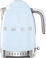 SMEG pastellfarbener Wasserkocher mit Temperaturregelung KLF04PBEU