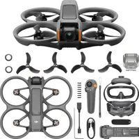 DJI Avata 2 Fly More Combo (1 Battery) 4 Rotoren Quadrocopter 12 MP 3840 x 2880 Pixel 2150 mAh Schwarz (164721)