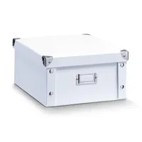 Zeller Aufbewahrungsbox 9,6 l weiß 26,0 x 31,0 x 14,0 cm