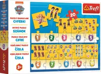TREFL Lernpuzzle Zahlen Paw Patrol 20 Teile