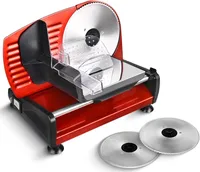 Kalorik Allessschneider TKG AS 1003 SR2M rot Edelstahl 150W inkl. 2 Klingen