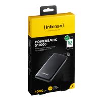 Intenso® Mobile Chargingstation Powerbank S10000, Schwarz