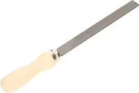 KOTARBAU® Werkstattfeile Flach Länge: 125 mm Hieb 2 (Mittel) Handfeile Flachfeile Metallfeile für Metallverarbeitung