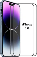 2X Für iPhone 16 6.1" Panzerglas Glasfolie Display Schutz 9H Hart Echt Glas Displayschutzfolie 2 Stück - Moe-Pley™