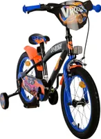 Hot Wheels Kinderfahrrad 16 Zoll 105 - 120 cm Größe Mädchen Jungen Fahrrad Alter ab ca. 4 Jahre mit Rücktrittbremse