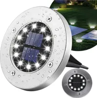 Światło słoneczne reflektor gruntowy 12 LED zewnętrzny IP44 oświetlenie ogrodowe ogrodowe lampy słoneczne, oświetlenie gruntowe Blixtar