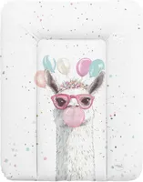 Ceba Baby® Wickelauflage, weich,  , wasserdicht, 70x50 cm, Motiv: Lama