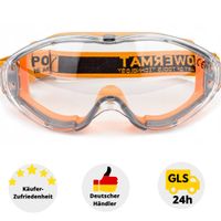 5er Set Schutzbrille mit verstellbarem Bügel Arbeitsschutzbrille Augenschutz DE 