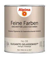 Alpina Feine Farben Lack Elegante Gelassenheit ruhiges hellbeige 750 ml