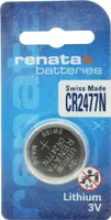 Renata Lithium-Knopfzelle CR2477N, 3V, 950 mAh 703594 (Knopfbatterie)