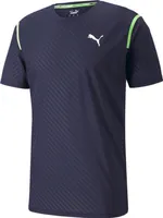 PUMA Train Breeze kurzarm Trainingsshirt Herren peacoat XL
