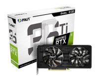 Palit GeForce RTX 3060 Ti Dual V1 - GeForce RTX 3060 Ti - 8 GB - GDDR6 - 256 Bit - 7680 x 4320 Pixel - PCI Express 4.0