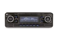 Caliber RMD120DAB-BT-B - Autoradio mit DAB+ - USB - Bluetooth® Technologie 4x 75Watt - Retro-Look Schwarz verchromt