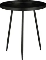 Mica Decorations Flores Beistelltisch - H44 x Ø40 cm - Metall - Schwarz