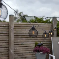 LED-Solar-Lichterkette 'Sunlight', 8 ww LED