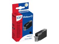 Pelikan C57 - Schwarz - Tintenpatrone (entspricht: Canon CLI-551BK ) - für Canon PIXMA iP8750, iX6850, MG5550, MG5650, MG5655, MG6450, MG6650, MG7150, MG7550, MX725