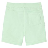 vidaXL Kindershorts mit Kordelzug Hellgrün 92