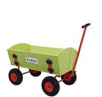 Eckla Ecklatrack Trailer long Bollerwagen mit Luftrad Kunststoff