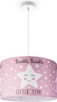 Kinderlampe Deckenlampe LED Pendelleuchte Kinderzimmer Sternen Motiv E27 Leuchten Farbe / Größe Pink (Ø45.5cm)