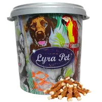 5 kg Lyra Pet® Calciumknochen mit Hühnerbruststreifen in 30 L Tonne