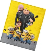 Minions Fleece Decke Kinderdecke 130 x 160 cm