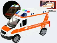 Krankenwagen 12cm Friktion Licht & Sound